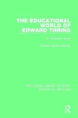 The Educational World of Edward Thring 1