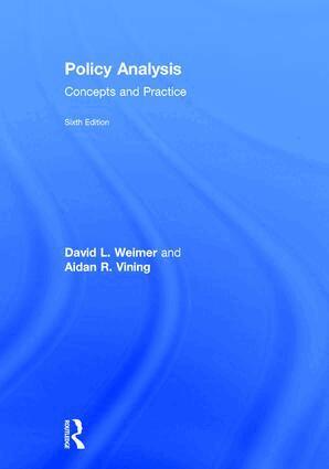 David L. Weimer, Aidan R. Vining - Policy Analysis, Inbunden