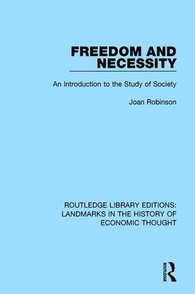 Freedom and Necessity 1