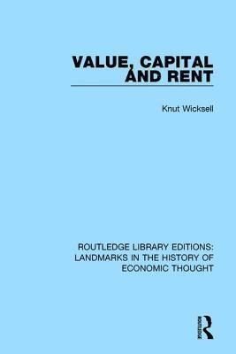 Value, Capital and Rent 1