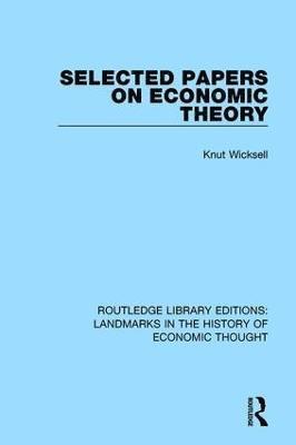 Selected Papers on Economic Theory 1