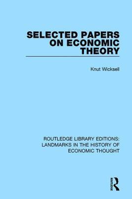 Selected Papers on Economic Theory 1