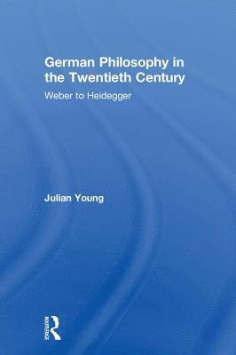 German Philosophy in the Twentieth Century 1