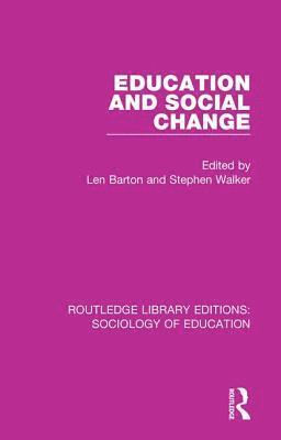 bokomslag Education and Social Change