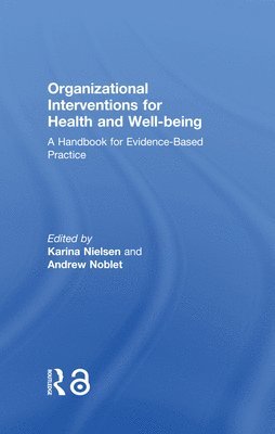 bokomslag Organizational Interventions for Health and Well-being