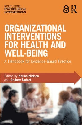 bokomslag Organizational Interventions for Health and Well-being