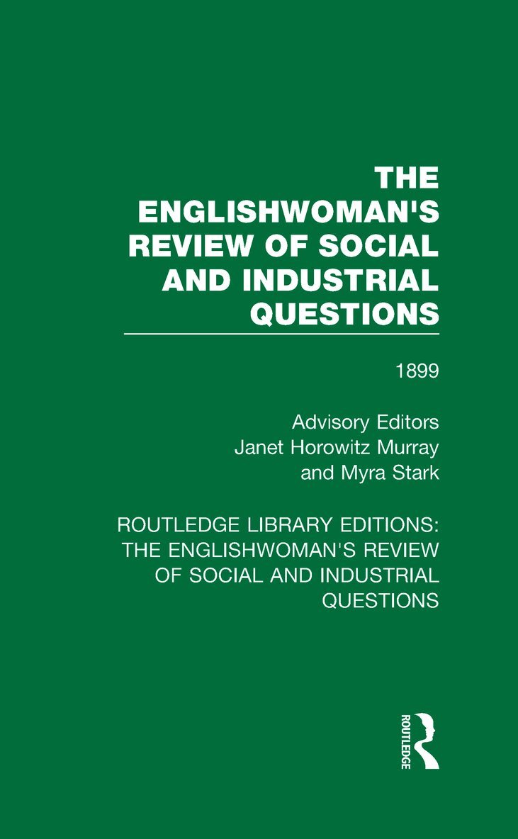 Janet Murray, Myra Stark - Englishwoman's Review of Social and Industrial Questions, Inbunden