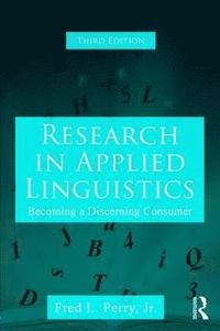 bokomslag Research in Applied Linguistics