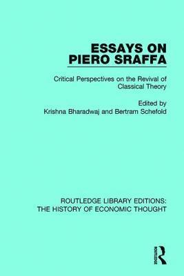 Essays on Piero Sraffa 1