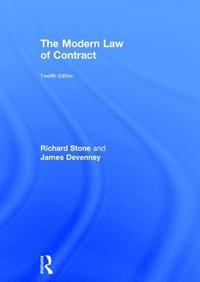 bokomslag The Modern Law of Contract