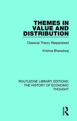 Krishna Bharadwaj - Themes in Value and Distribution, Häftad