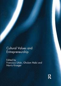 bokomslag Cultural Values and Entrepreneurship