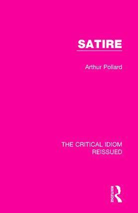 Arthur Pollard - Satire, Häftad