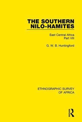 The Southern Nilo-Hamites 1