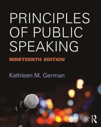 bokomslag Principles of Public Speaking