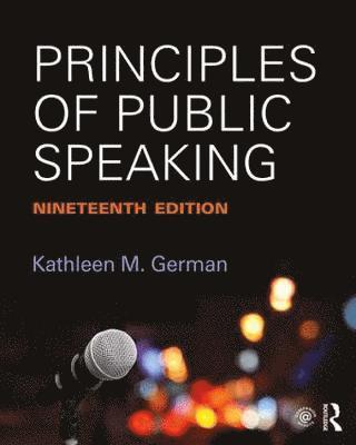 Principles of Public Speaking 1
