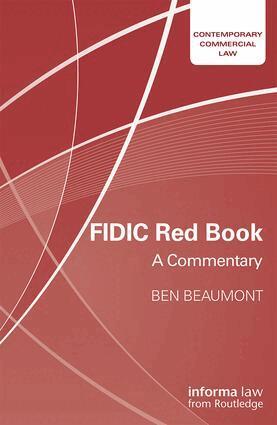 Ben Beaumont - FIDIC Red Book, Häftad