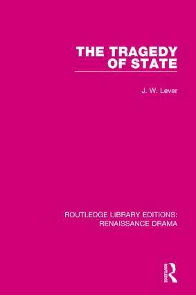 J. W. Lever - Tragedy of State, Häftad