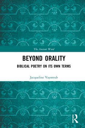 Jacqueline Vayntrub - Beyond Orality, Inbunden