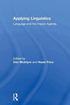 Dan McIntyre, Hazel Price - Applying Linguistics, Inbunden