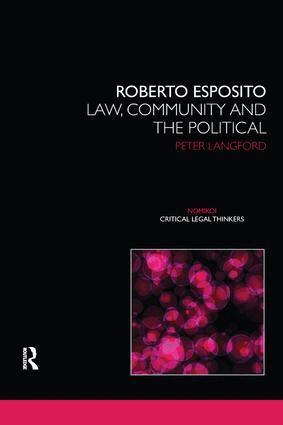 Peter Langford - Roberto Esposito, Häftad