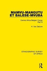 bokomslag Mamvu-Mangutu et Balese-Mvuba