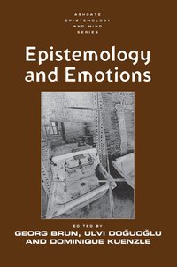 bokomslag Epistemology and Emotions