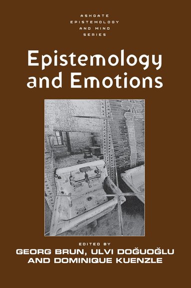 Georg Brun, Ulvi Doguoglu - Epistemology and Emotions, Häftad