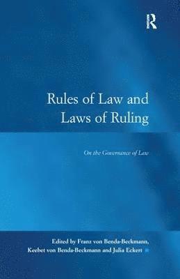 bokomslag Rules of Law and Laws of Ruling