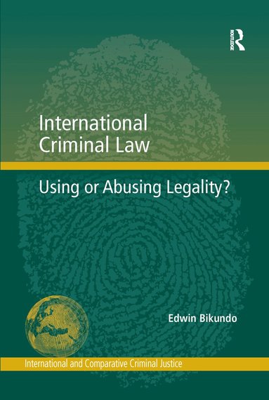 Edwin Bikundo - International Criminal Law, Häftad