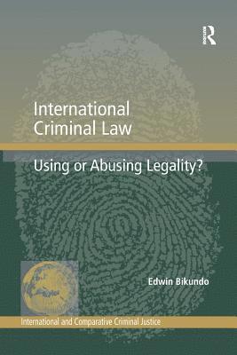 International Criminal Law 1