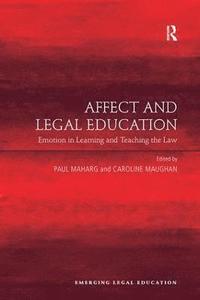 bokomslag Affect and Legal Education