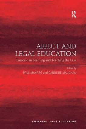 Caroline Maughan, Paul Maharg - Affect and Legal Education, Häftad