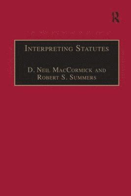 bokomslag Interpreting Statutes