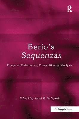 bokomslag Berio's Sequenzas