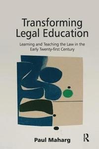 bokomslag Transforming Legal Education