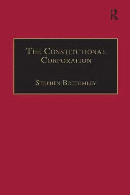 Stephen Bottomley - Constitutional Corporation, Häftad