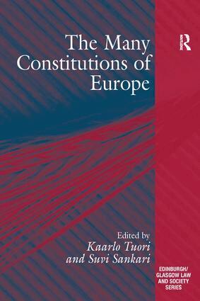 Suvi Sankari, Kaarlo Tuori - Many Constitutions of Europe, Häftad
