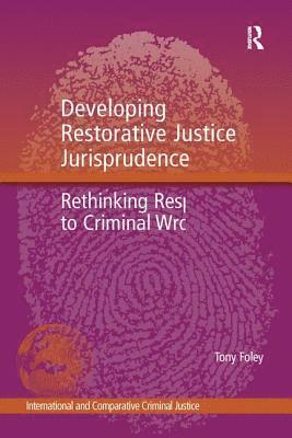 bokomslag Developing Restorative Justice Jurisprudence