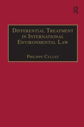 Philippe Cullet - Differential Treatment in International Environmental Law, Häftad