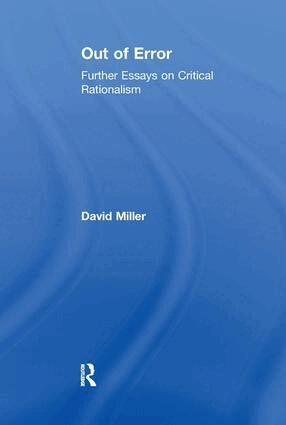 David Miller - Out of Error, Häftad