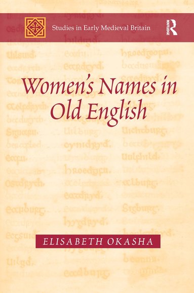 bokomslag Women's Names in Old English