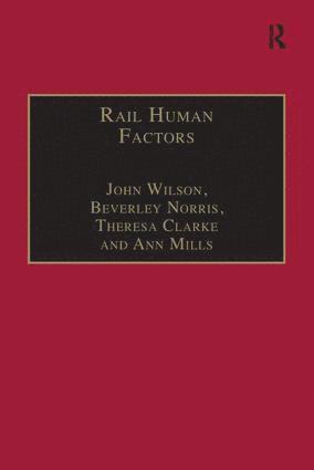 bokomslag Rail Human Factors