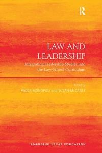 bokomslag Law and Leadership