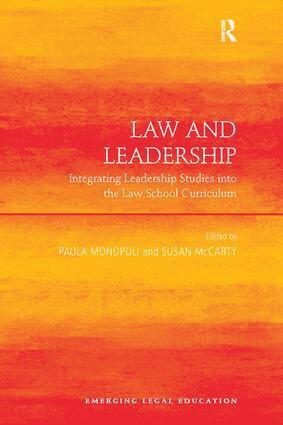 Paula Monopoli, Susan McCarty - Law and Leadership, Häftad
