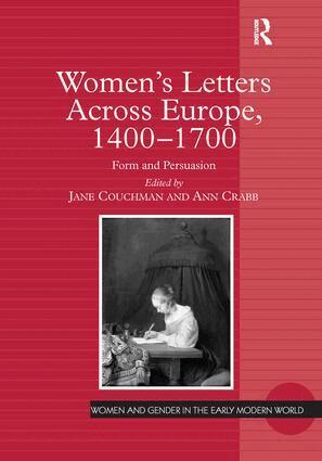 Jane Couchman, Ann Crabb - Women's Letters Across Europe, 1400–1700, Häftad