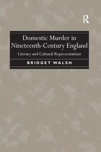 bokomslag Domestic Murder in Nineteenth-Century England