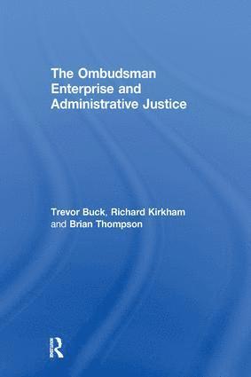 The Ombudsman Enterprise and Administrative Justice 1