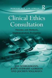 bokomslag Clinical Ethics Consultation