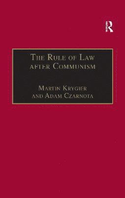 Rule of Law after Communism